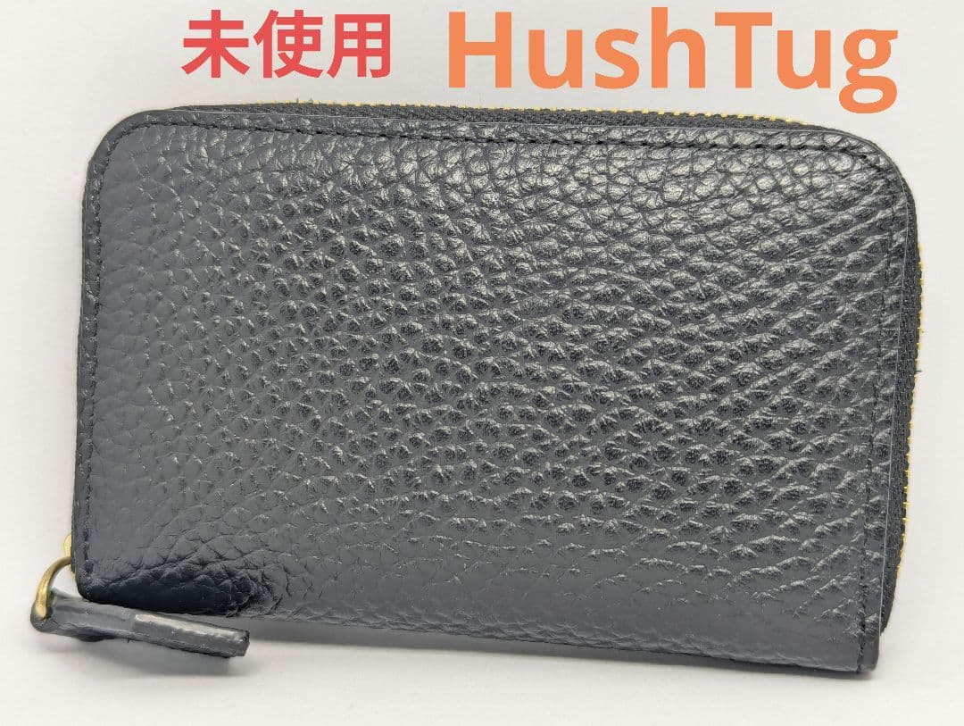 HushTug ハッシュタグ ピュアシュリンクレザー スマートウォレット　未使用