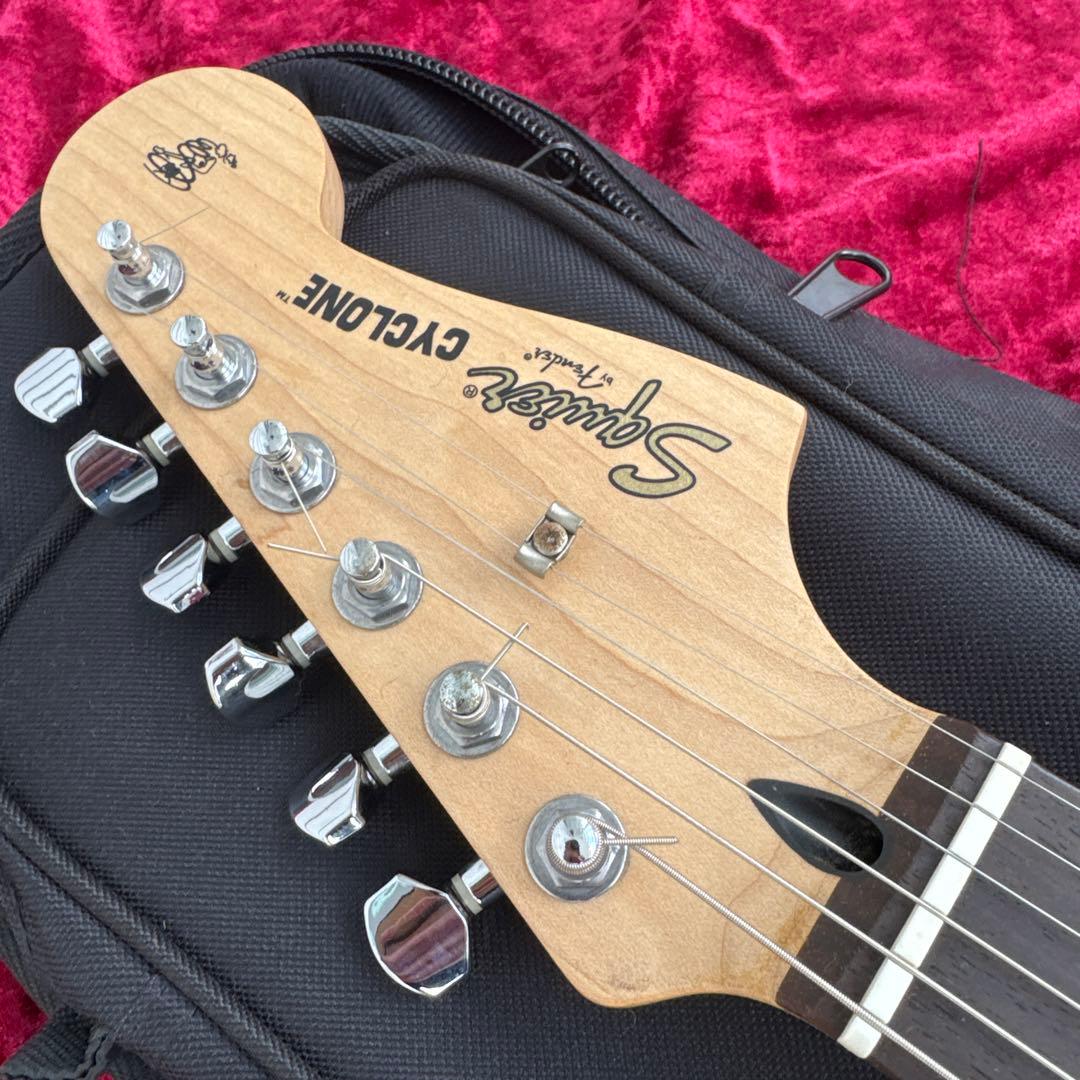 美品 メンテ済 Squier by Fender FSR CYCLONE BLK - メルカリ