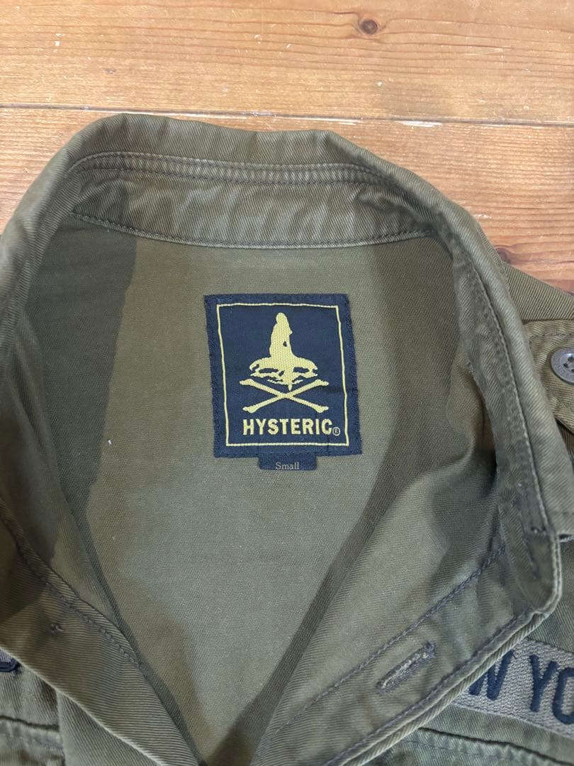 キムタク着 ヒステリックグラマー ワッペンミリタリーシャツ - メルカリ