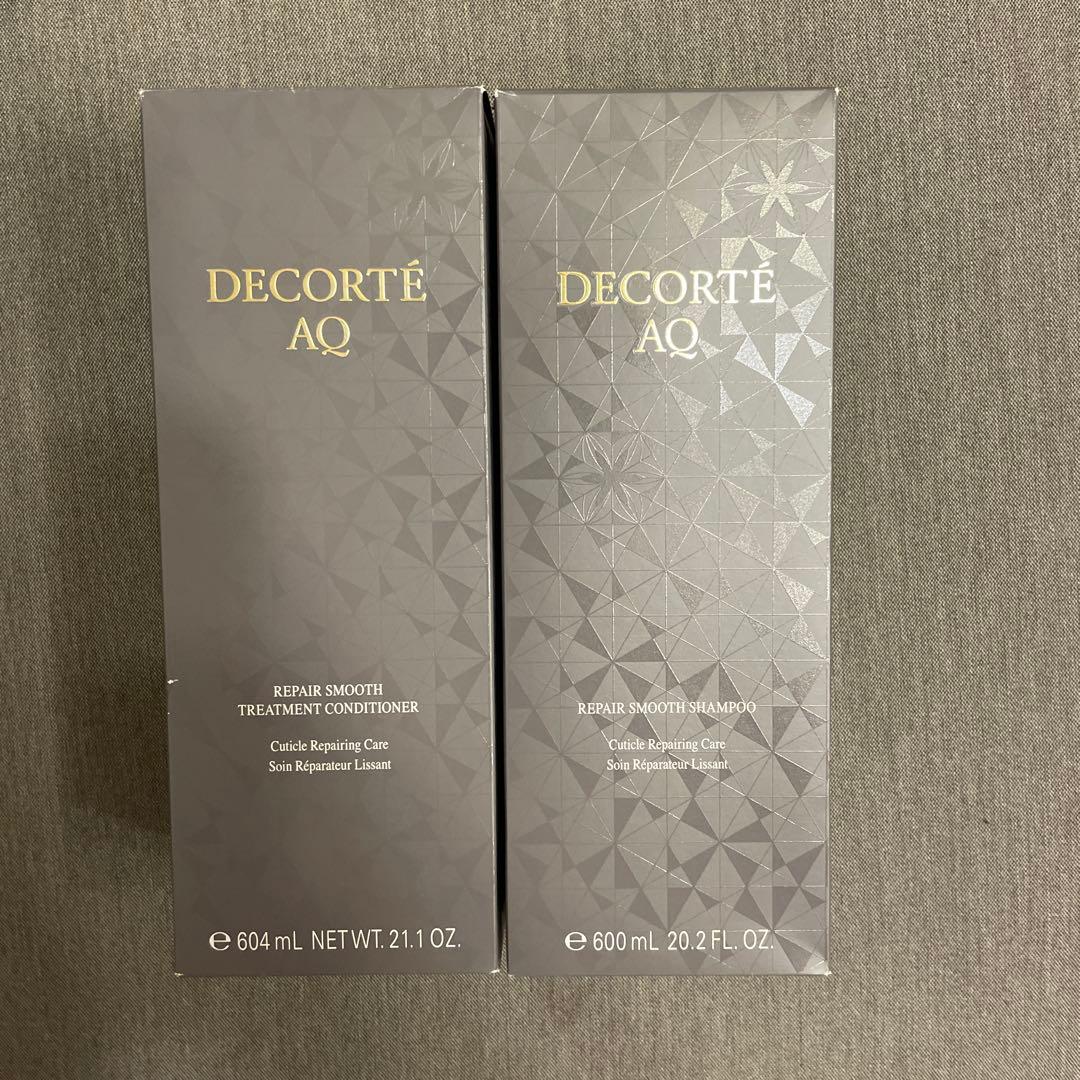コスメデコルテ リペアスムースシャンプー・トリートメントセット新品未開封 コスメデコルテ / AQ リペア スムース シャンプー／トリートメント
