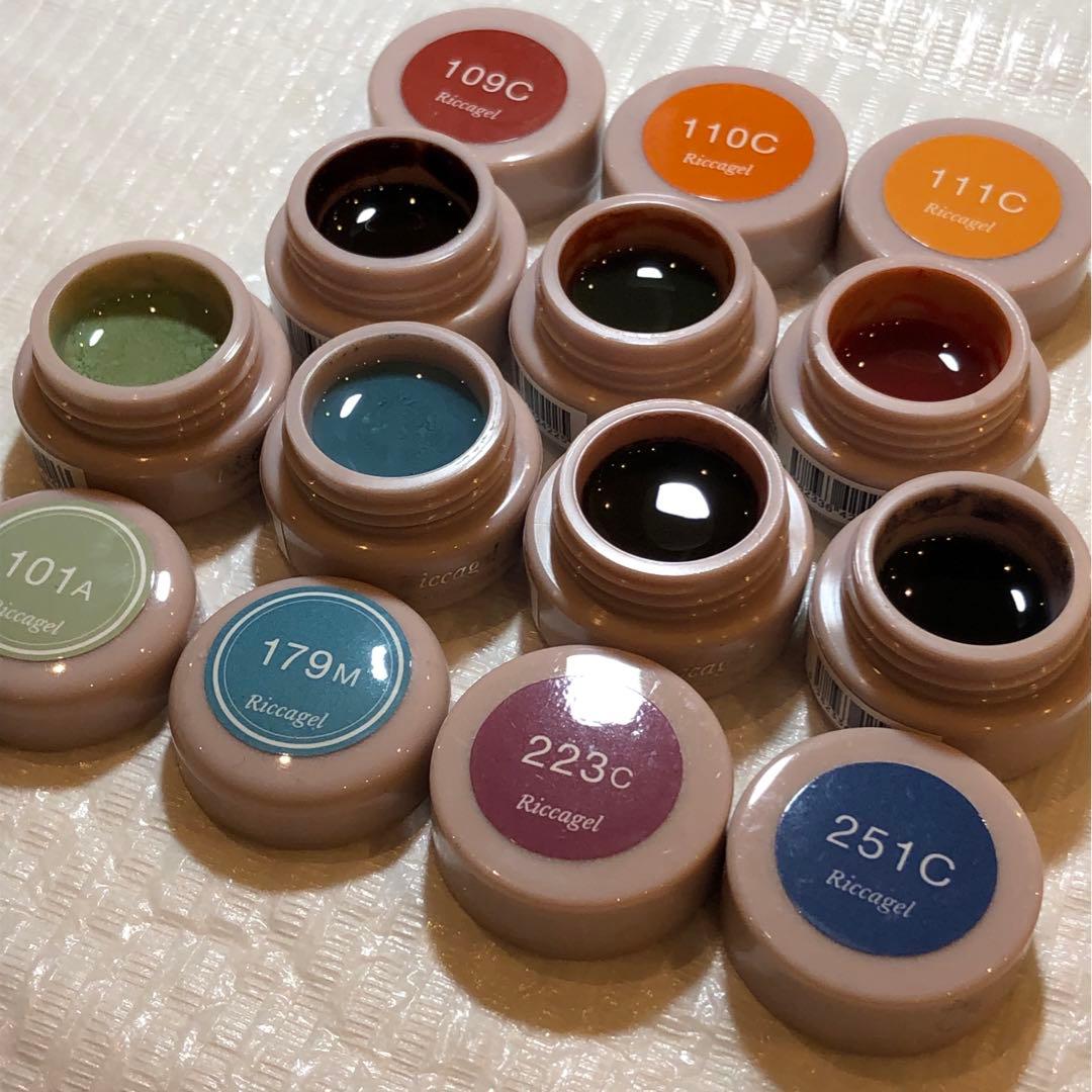 リッカジェル カラージェル 7点セット - メルカリ