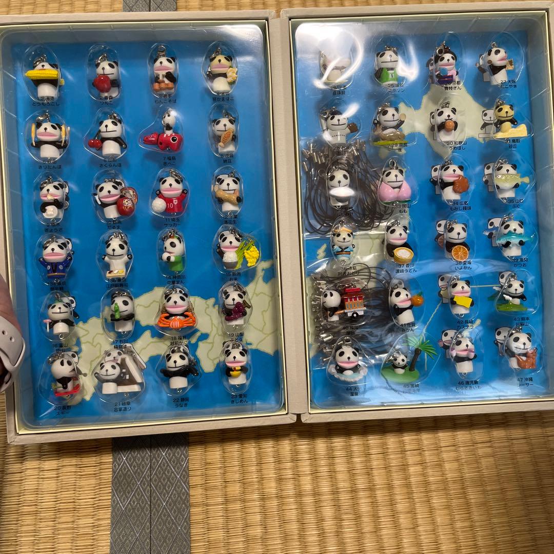 5000個限定］47都道府県生茶パンダつながるマスコットSPコレクション