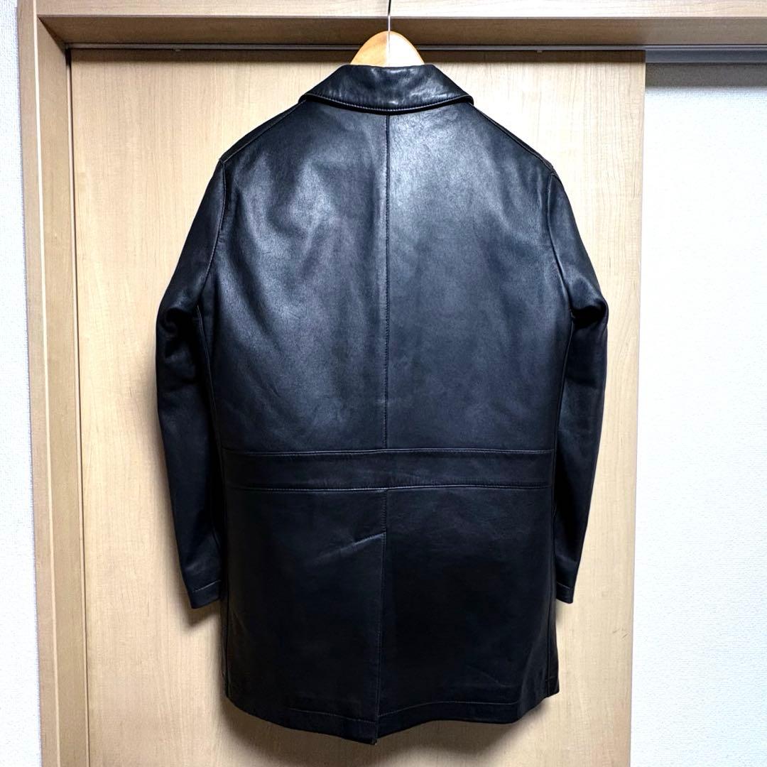 ヒロ様専用✨ユナイテッドアローズ レザーステンカラーコート 羊革