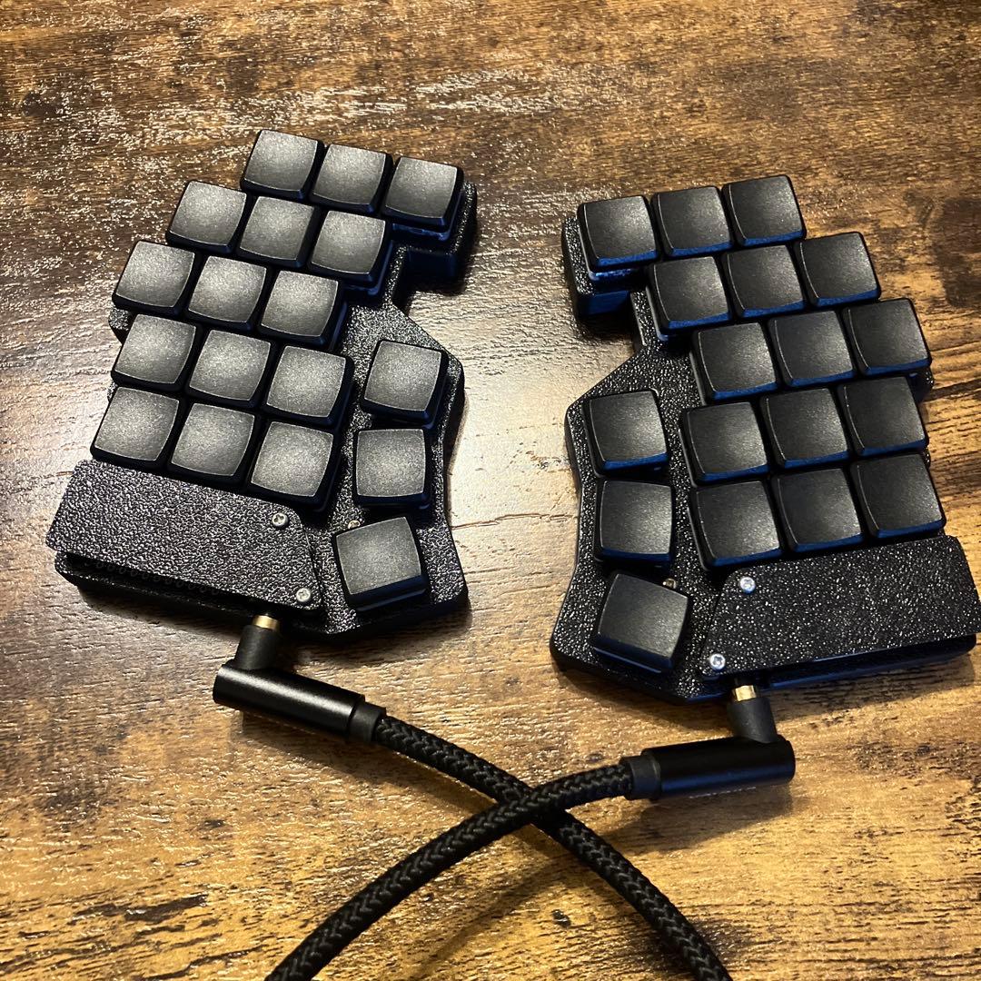 Corne Cherry mini ish ロープロファイル自作キーボード