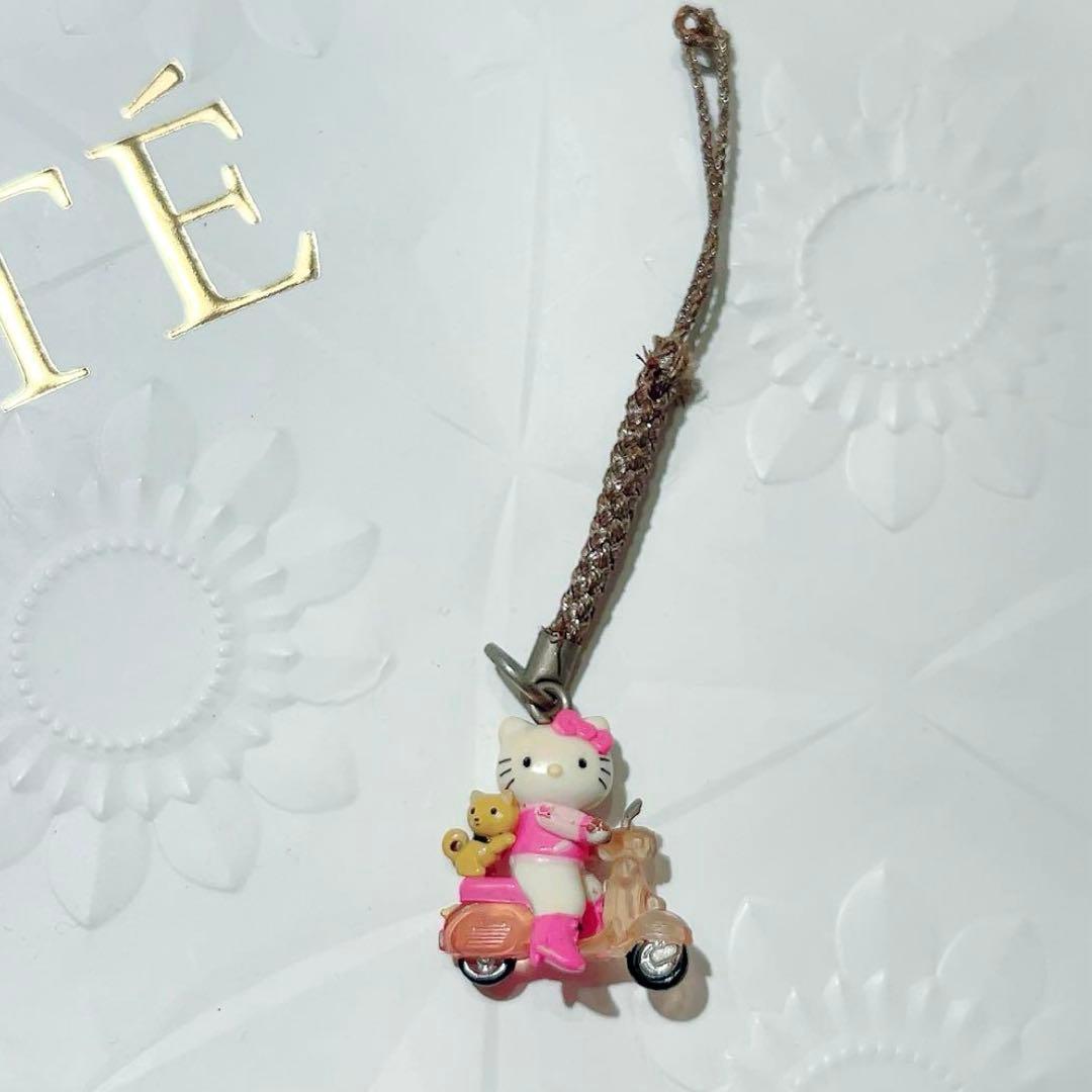 ハローキティ 渋谷キティ物語 根付 ストラップ ご当地 2002 レトロ 激レア