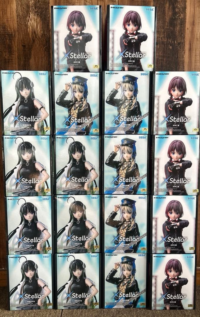 ガールズバンドクライ XStellar 河原木桃香 井芹仁菜 安和すばる 全3種 ガールズバンドクライ』より、「井芹仁菜」「河原木桃香」「安和すばる