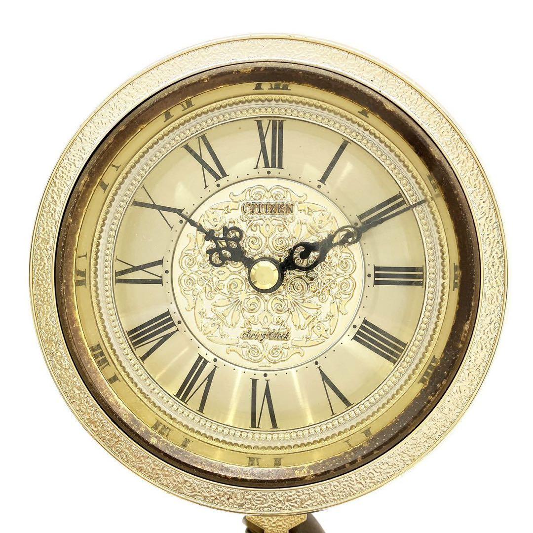 CITIZEN シチズン 振り子時計 置き時計 ブロンズ像 ヴィーナス 女神