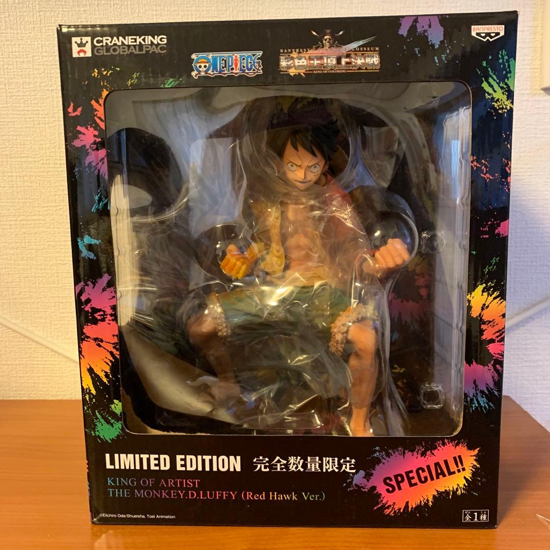 ワンピース　ルフィ　彩色王頂上決戦　フィギュア ワンピース KING OF THE MONKEY.D.LUFFY ルフィ～彩色王頂上決戦ver