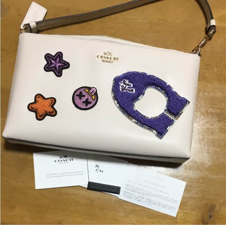 コーチ リストレット 新品 ワッペン クラッチバッグ 値下げ COACH（コーチ） 【並行輸入品】コーチ ポーチ クラッチバッグ ハンド