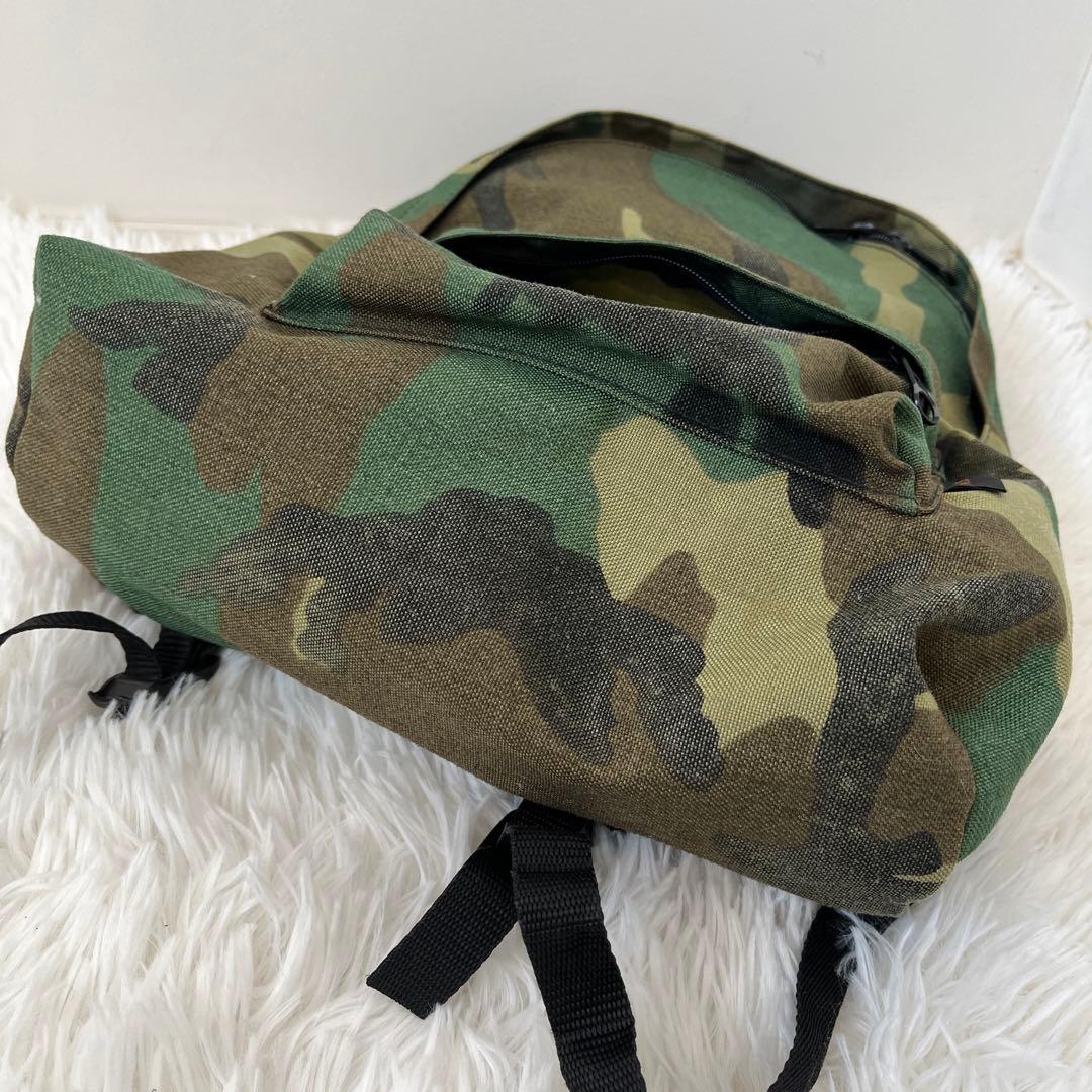 美品✨エルベシャプリエ944 デイパック リュック カモフラ 迷彩柄 USA