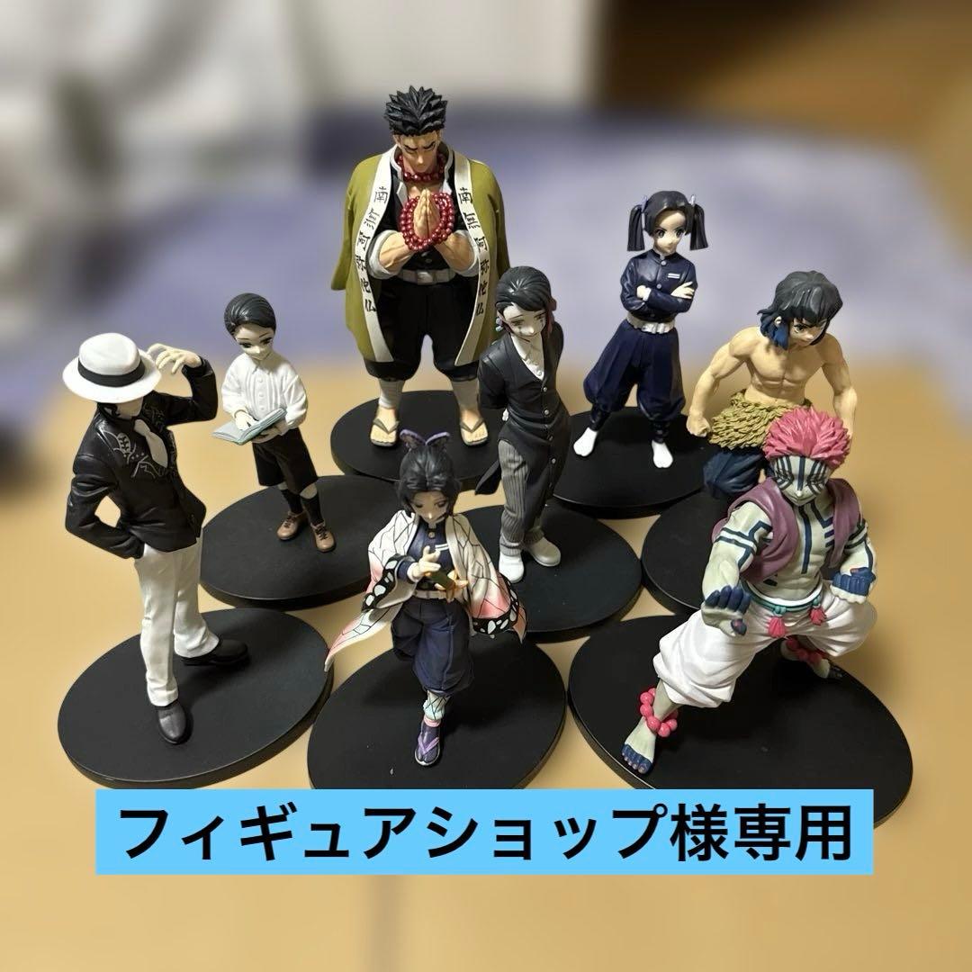 アニメキャラクター フィギュア 8体セット - メルカリ