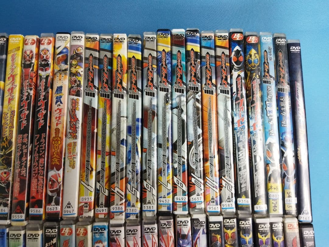 仮面ライダーレンタルアップDVD80点まとめ大量セット ダブル クウガ