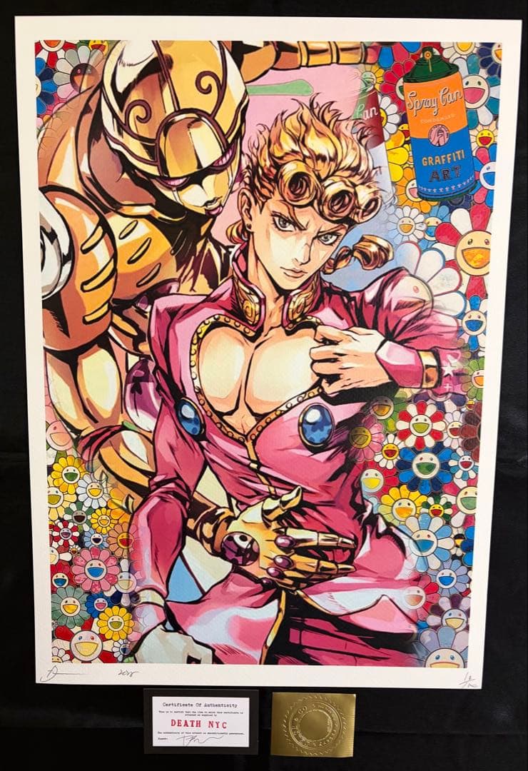 世界限定100枚 DEATH NYC アート ポスター jo12