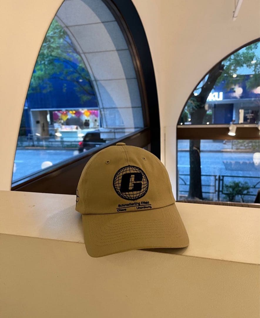 GADID ANONIEM ガディッドアノニム キャップ ベージュ - メルカリ