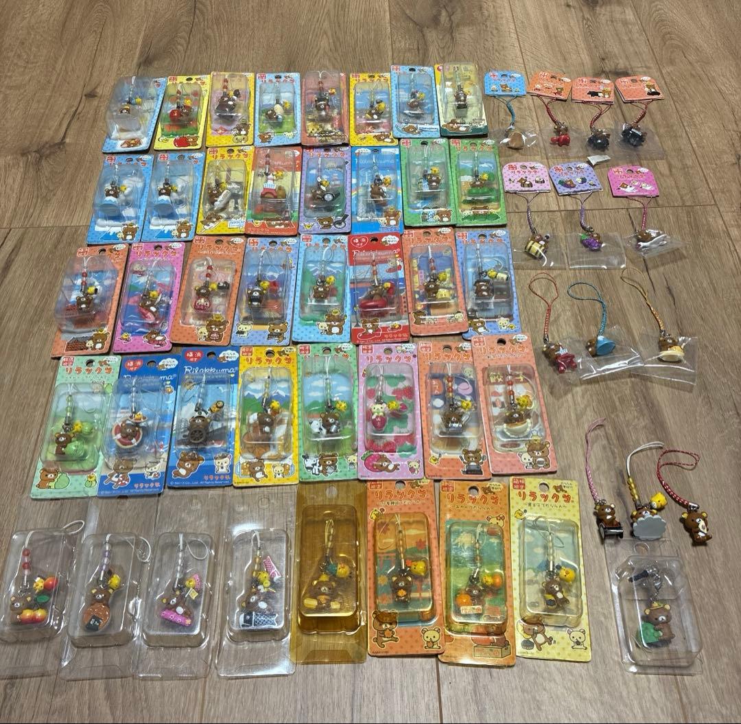 ご当地リラックマ チャームストラップ 54点セット