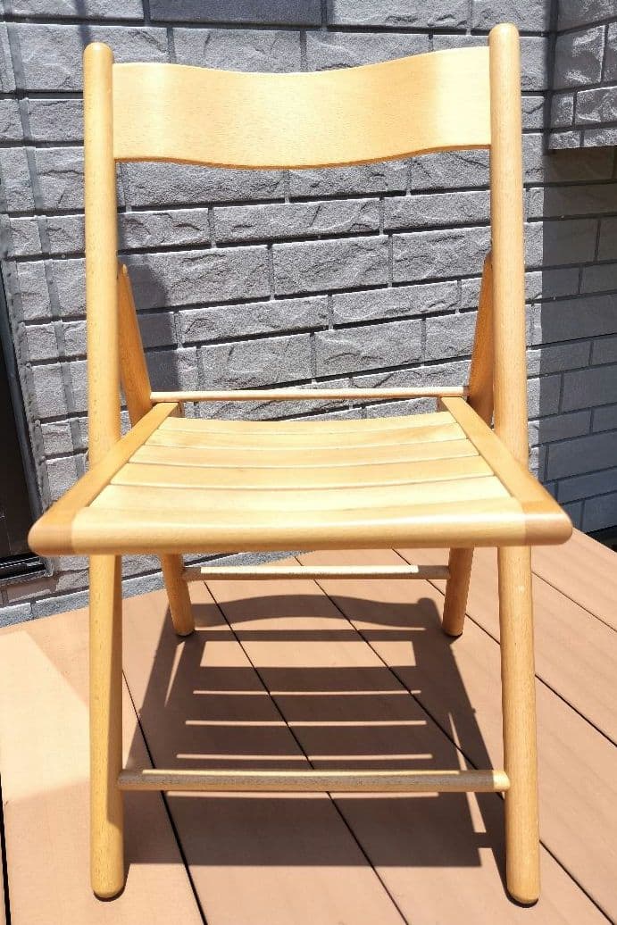 無印良品 折りたたみ椅子 　希少廃盤品