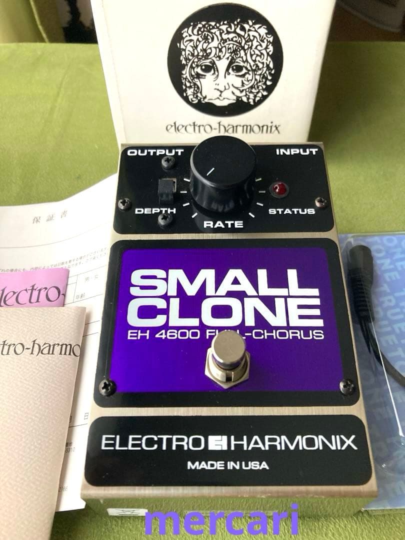 Electro-Harmonix SMALL CLONE EH 4600 美品 ELECTRO HARMONIX SMALL CLONE EH 4600 - メルカリ