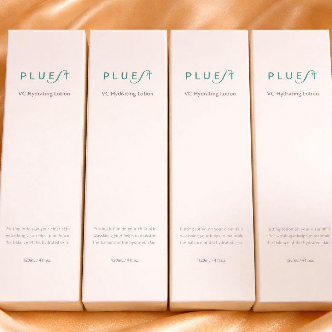 【新品未開封】 PLUEST VCローション120ml 4本セット
