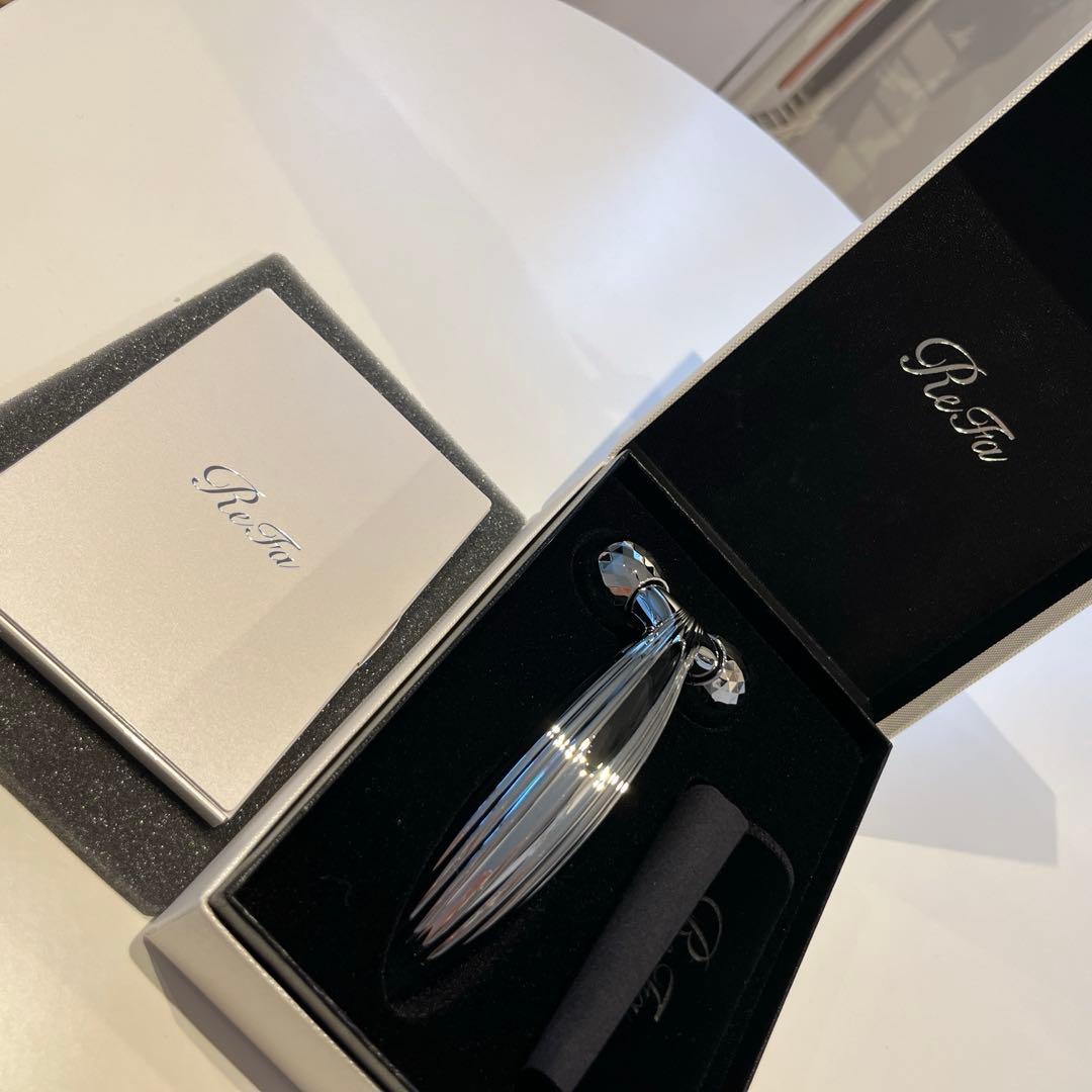 リファ カラットレイフェイス 【ReFa RF-RF2121B SILVER】 RF-RF2121B MTG 美容ローラー ReFa CARAT RAY FACE(リファカラットレイ
