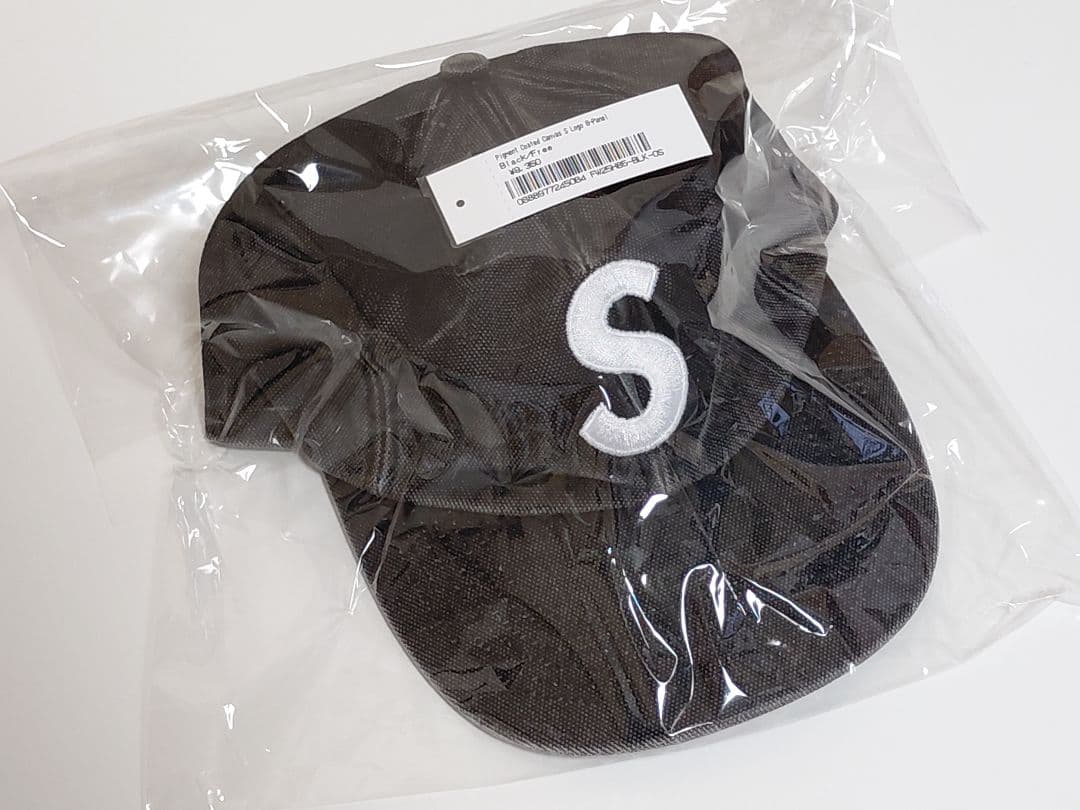 【新品】Supreme　Pigment　Coated　Canvas　S Logo