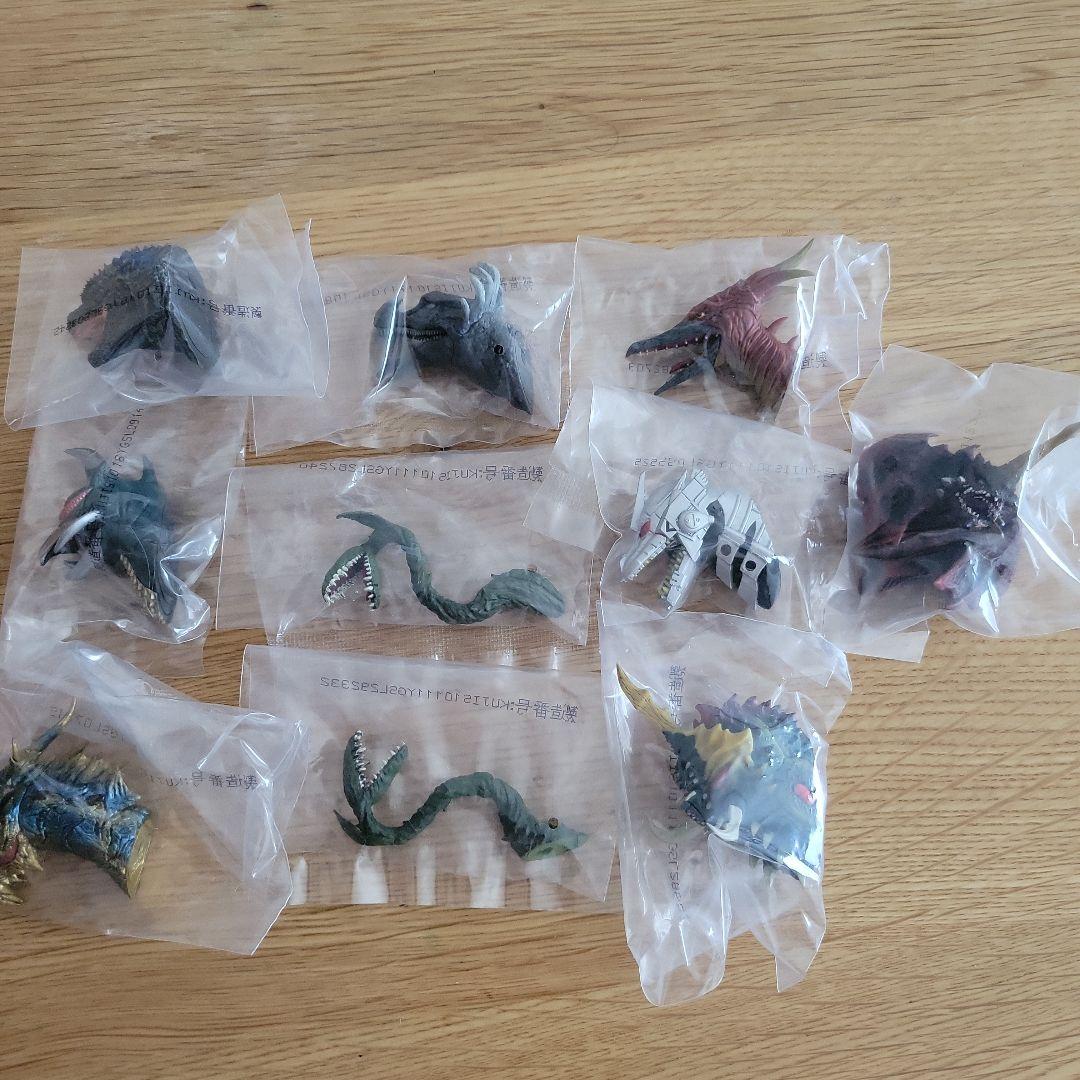 一番くじ　ゴジラ　モンスターヘッドマグネット　10点セット