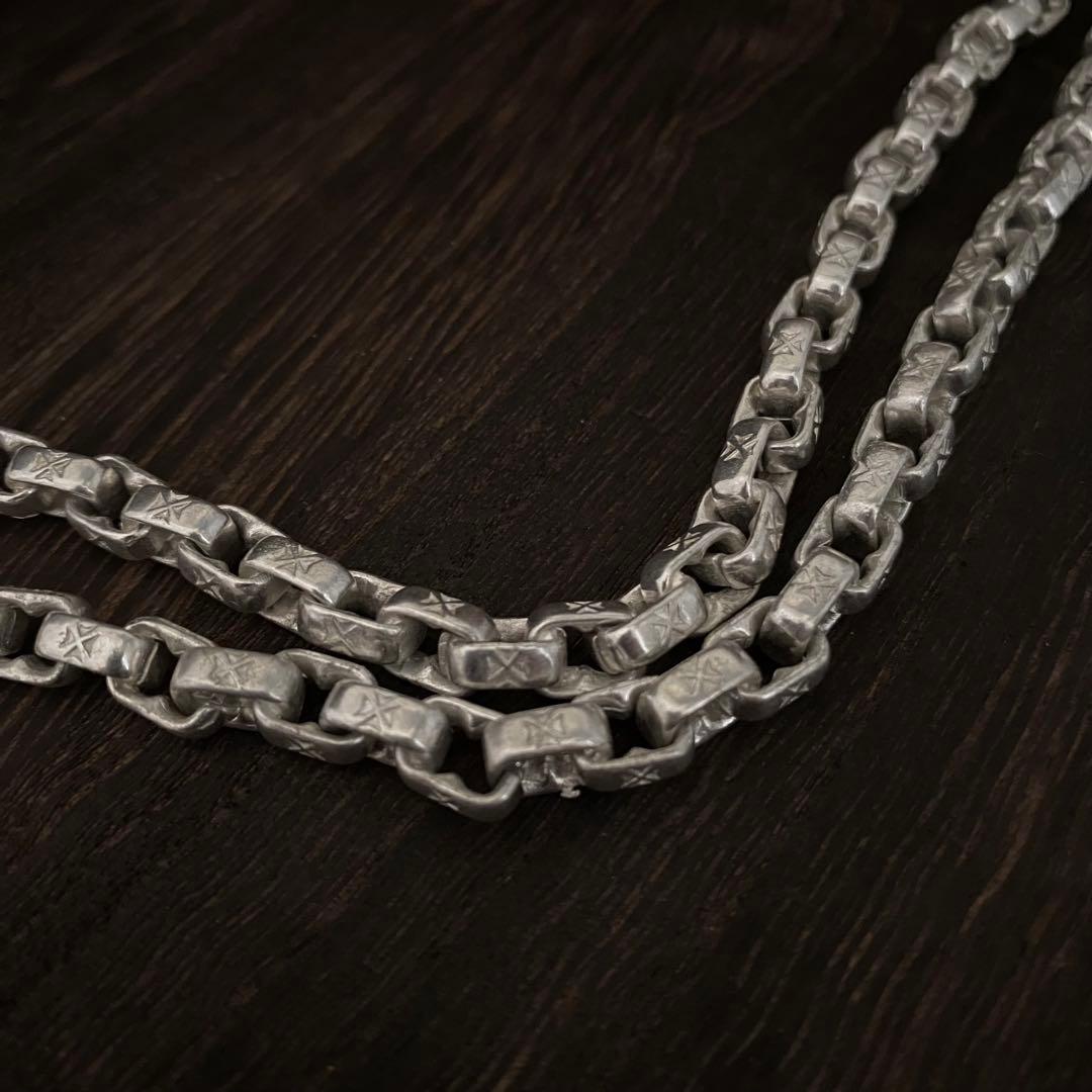 メキシカンジュエリー シルバー925 ネックレス アンカーチェーン