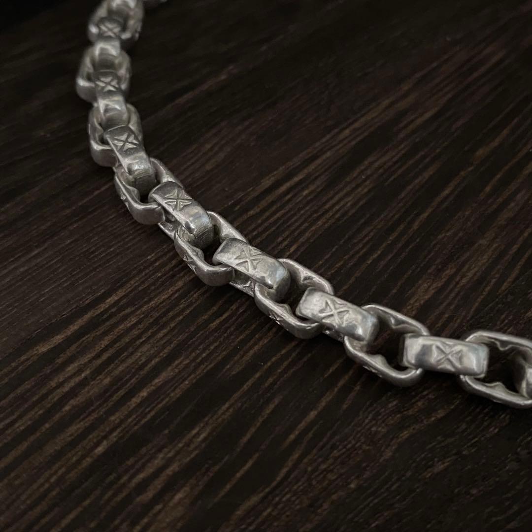 メキシカンジュエリー シルバー925 ネックレス アンカーチェーン