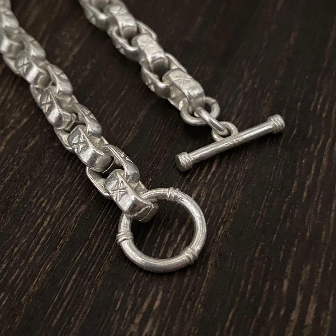 メキシカンジュエリー シルバー925 ネックレス アンカーチェーン