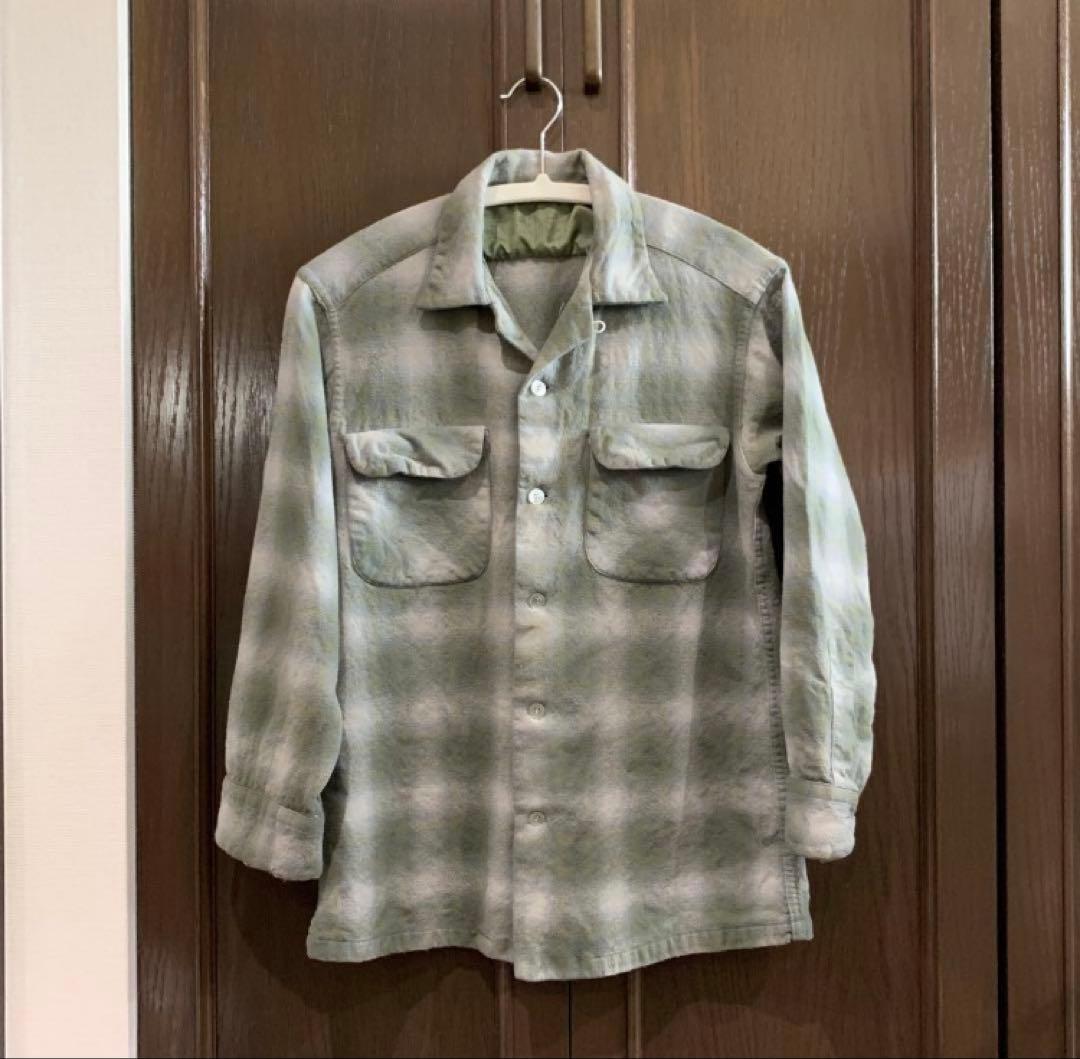 パ*パ様 60s ペンドルトン　オンブレ　ボードシャツ