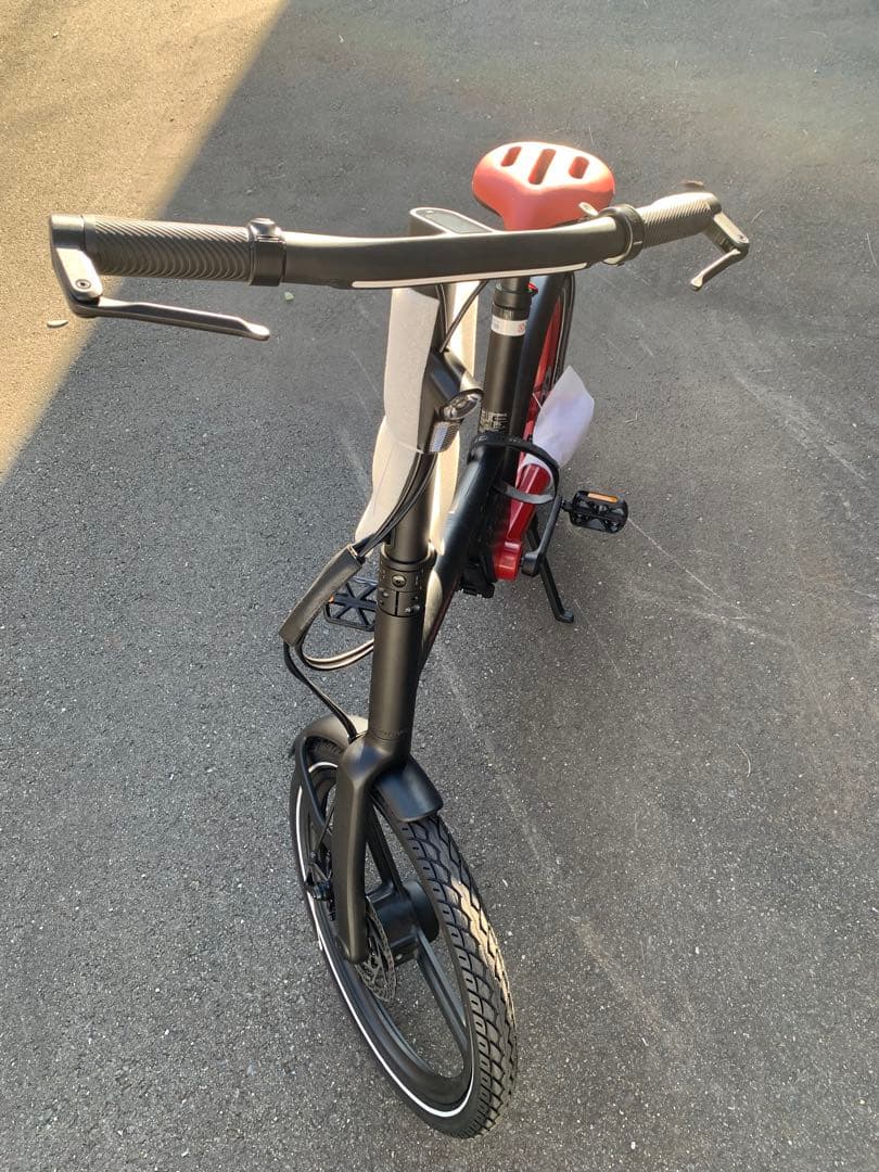 レキシントン　HONBIKE PLUS 赤黒(バッテリー*2、カゴ*1) BCL①アルミヒートシンクタイプバッテリーコネクター大 赤/黒 4mm 1