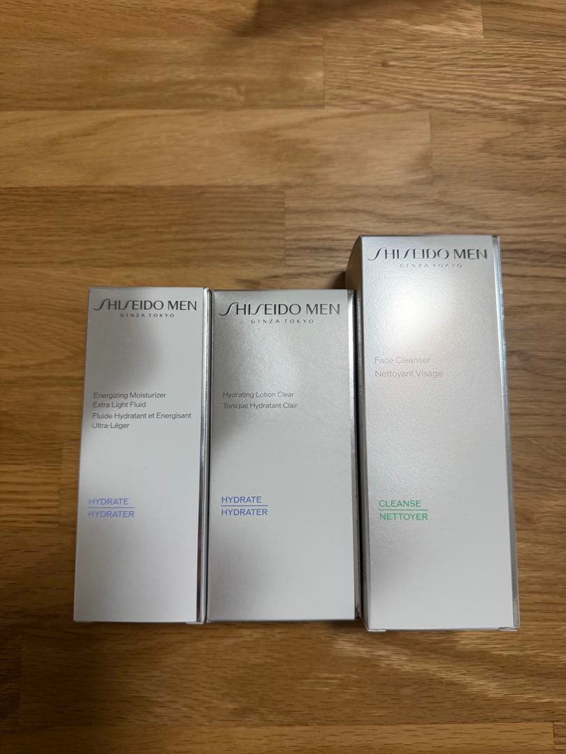 【未開封】資生堂メン　洗顔料・保湿液・化粧水 ３点セット