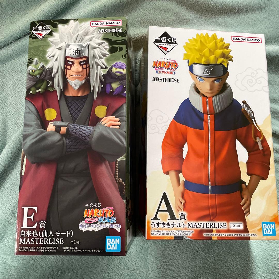 ナルト 自来也 フィギュアセット MASTERLISE