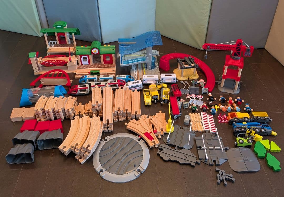 BRIOトラベルレールセット、他