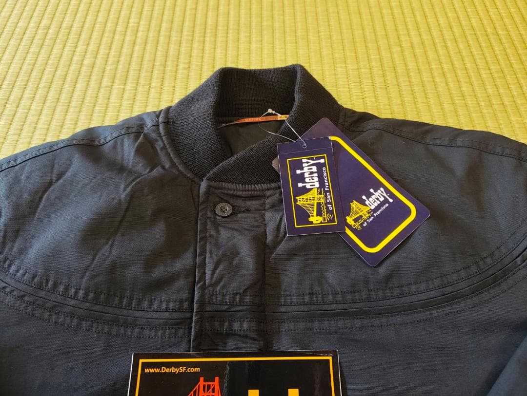 新品 黒金M】derby of san francisco ダービージャケット - メルカリ