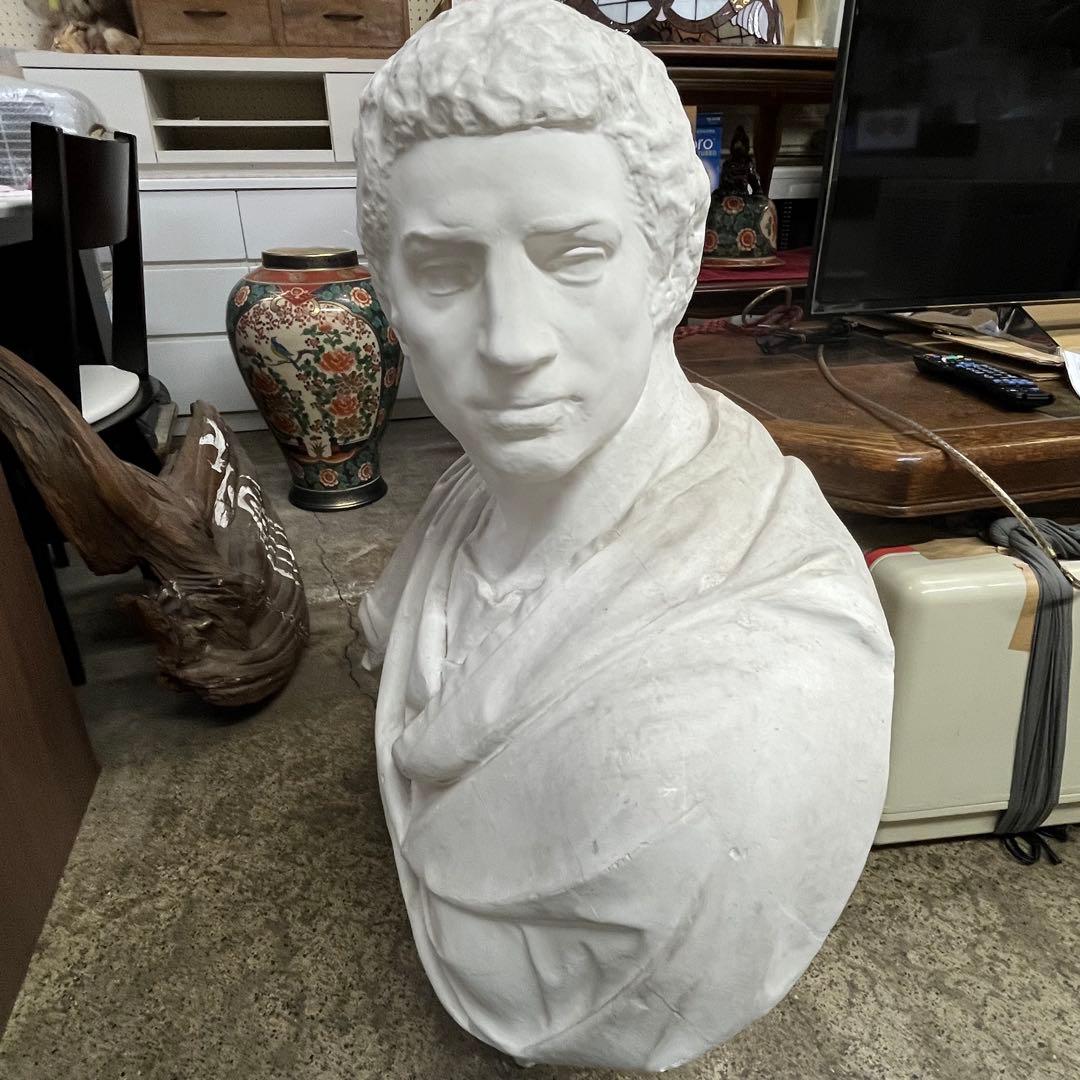 まる　ブルータス　石膏像