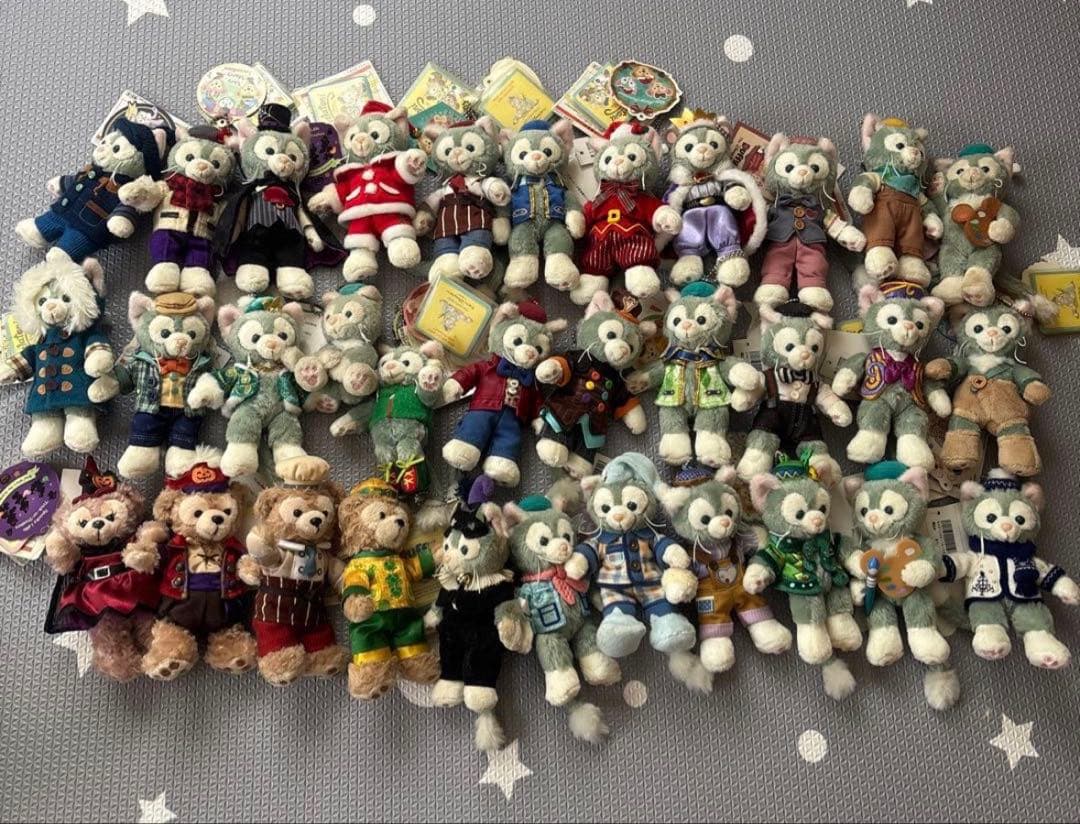 ジェラトーニ　ぬいぐるみバッジ、ぬいぐるみ 　バラ売り可