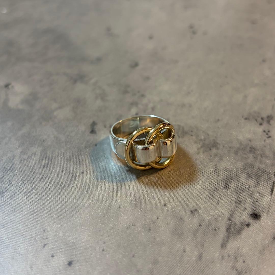 最終値下げ HERMES エルメス ドゥザノーリング 750 925 48