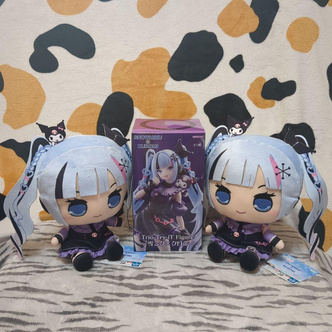初音ミク　ザクぐるみ　チロルミク　雪ミク×クロミぬいぐるみなど7点セット