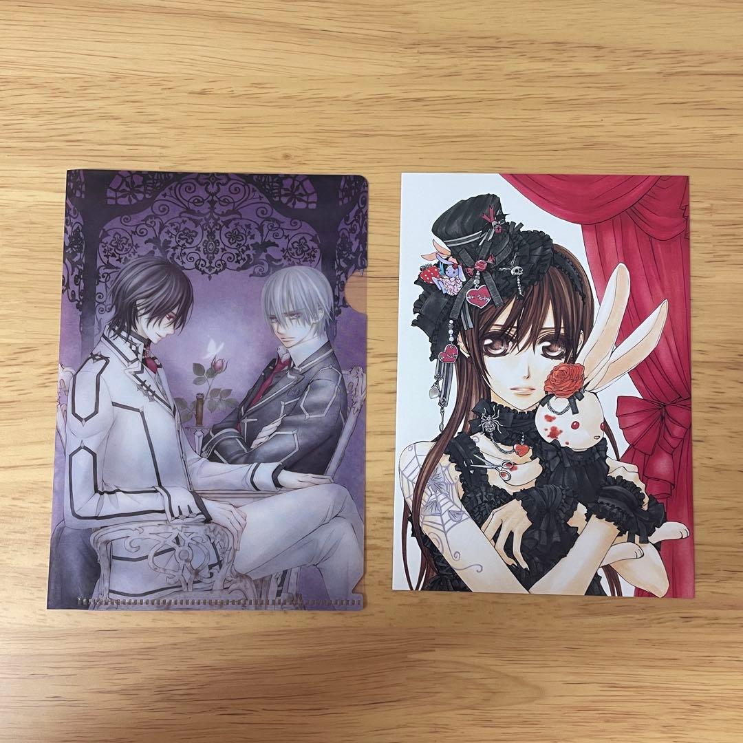 ヴァンパイア騎士 ミニクリアファイル ポストカードセット - メルカリ