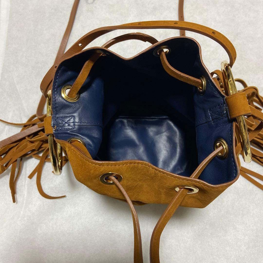 格安☆ メゾンボワネ リングハンドル巾着バッグ ドゥーズィエムクラス