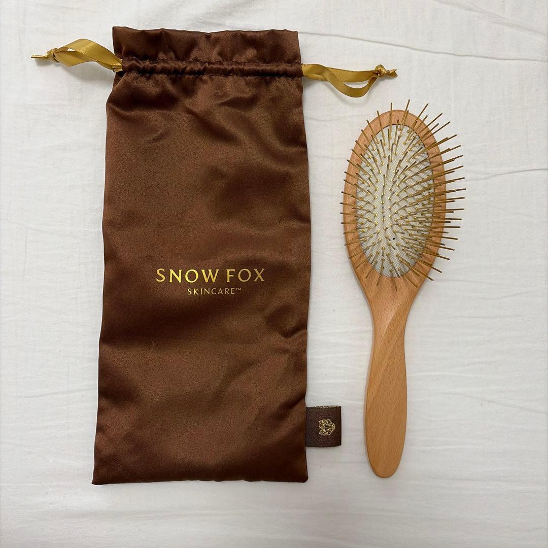 プレミアム FOX カッサ ウッド ヘアブラシ