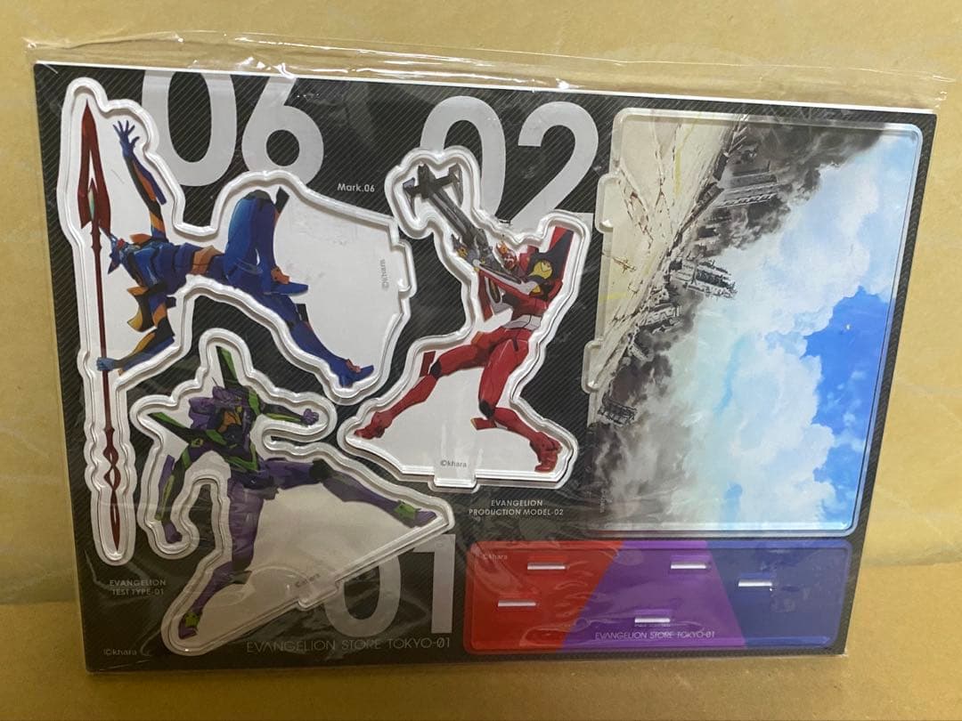 エヴァンゲリオンEVASTORE TOKYO-01【7周年記念】アクリルスタンド