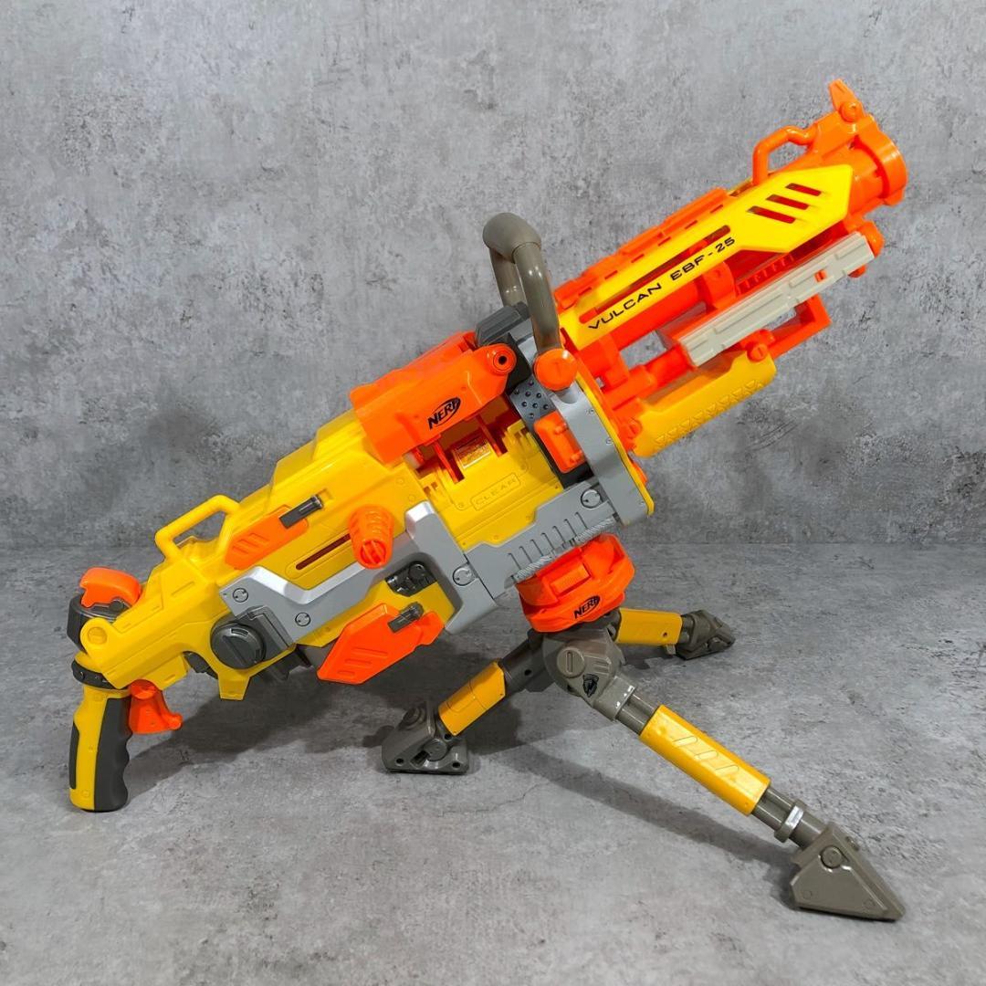 美品 NERF ナーフ VULCAN バルカン N-ストライク EBF-25 - メルカリ