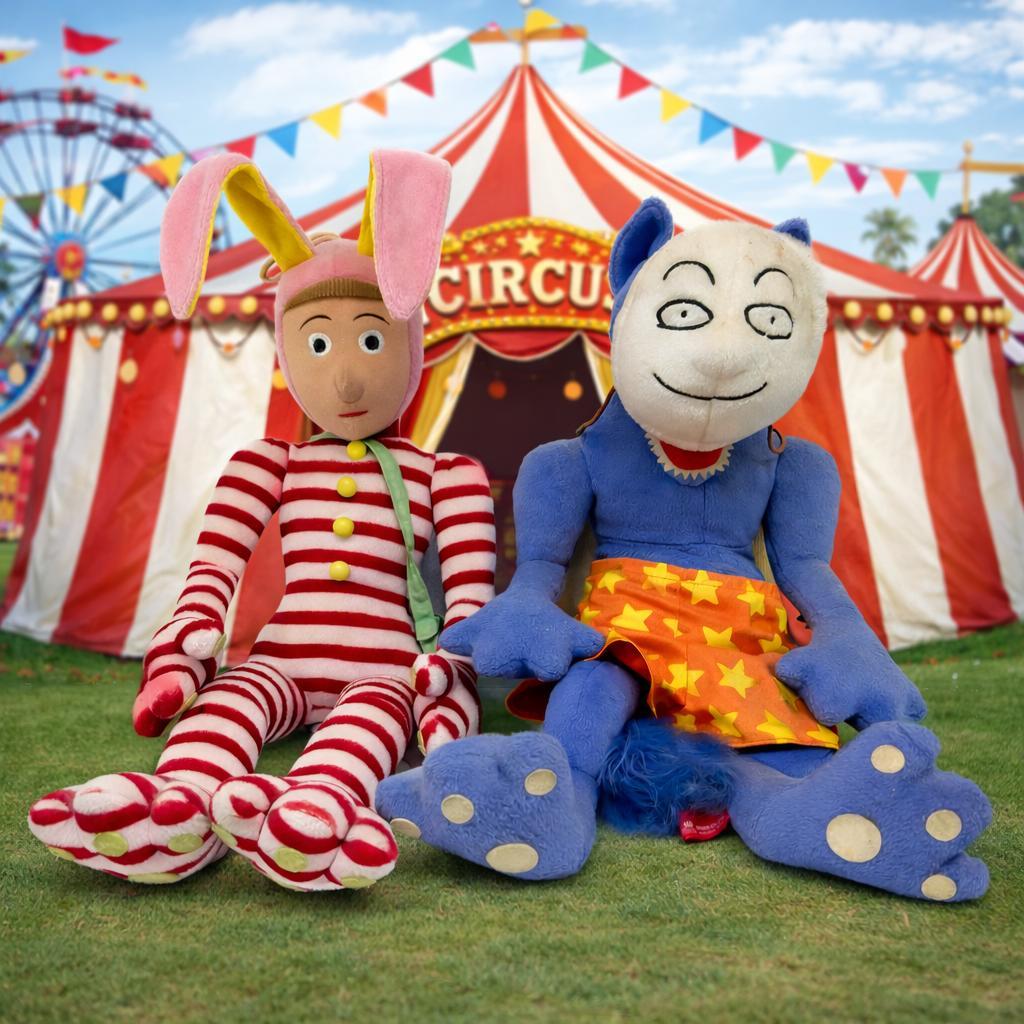 劇レア POPEE the ぱフォーマー ポピー＆ケダモノ ぬいぐるみセット