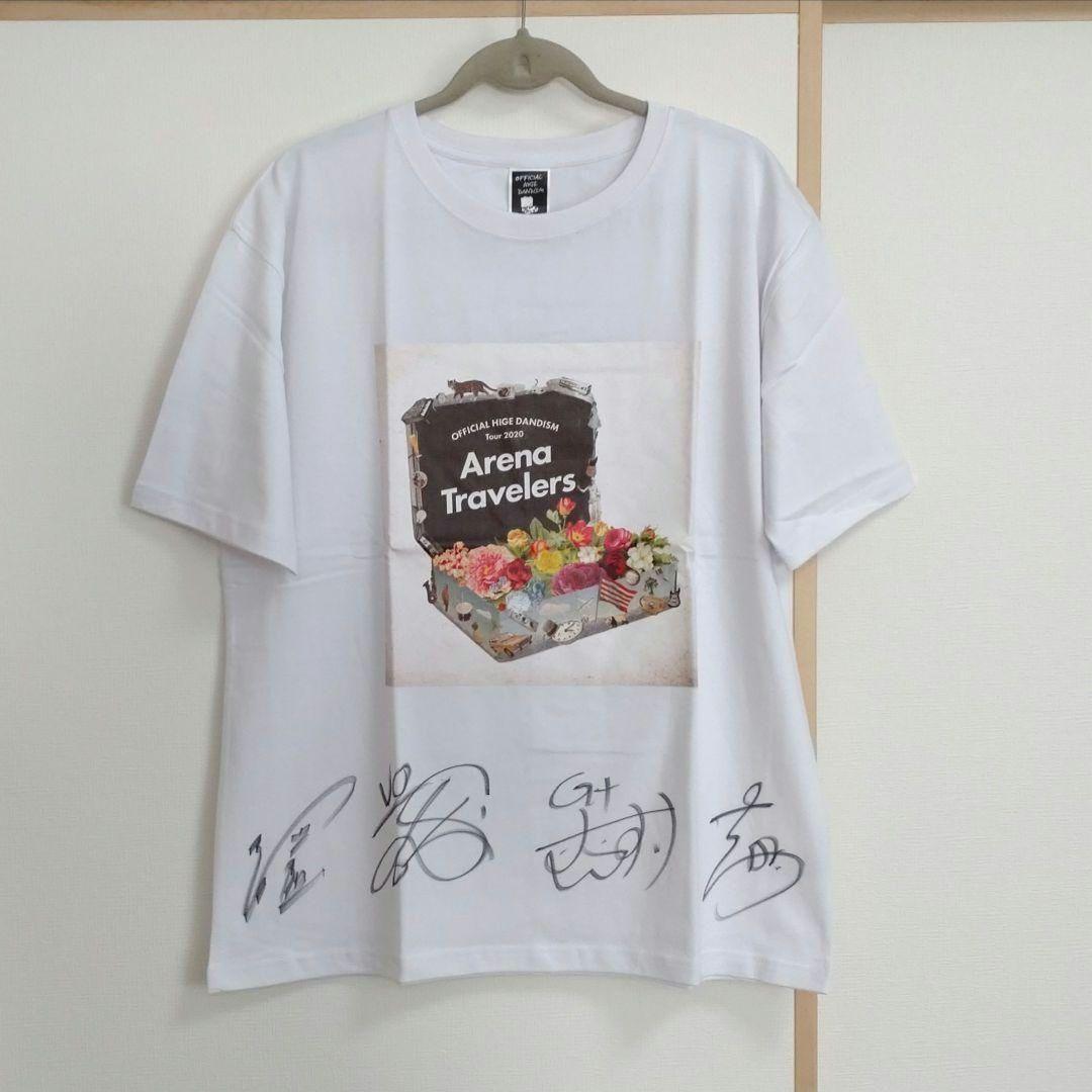 Official髭男dism サインTシャツ SHOCKING NUTS TOUR】 1回やってみたかったTシャツ ¥3,800(税込
