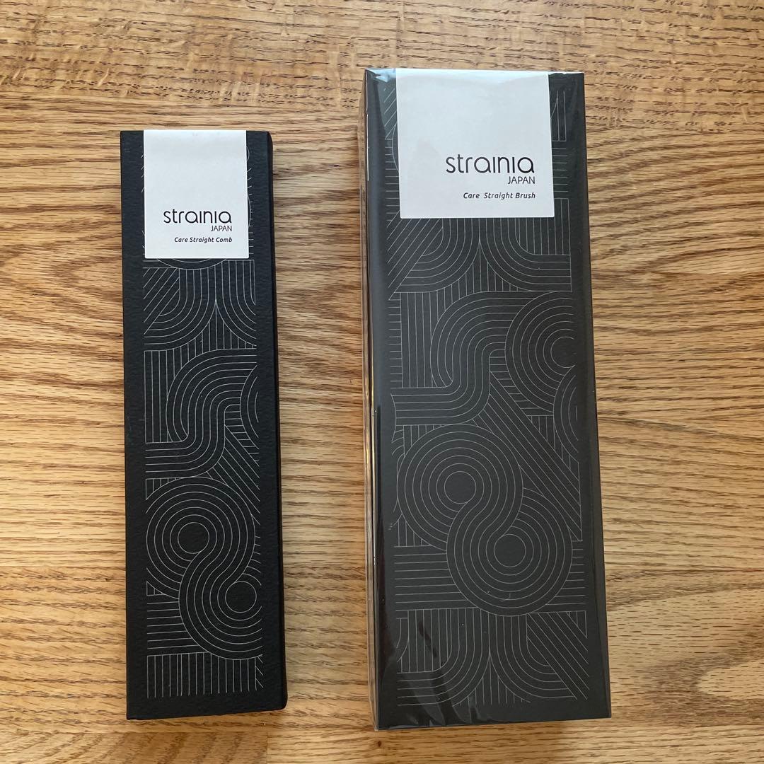ストレーニア　コーム　ブラシの2点セットです