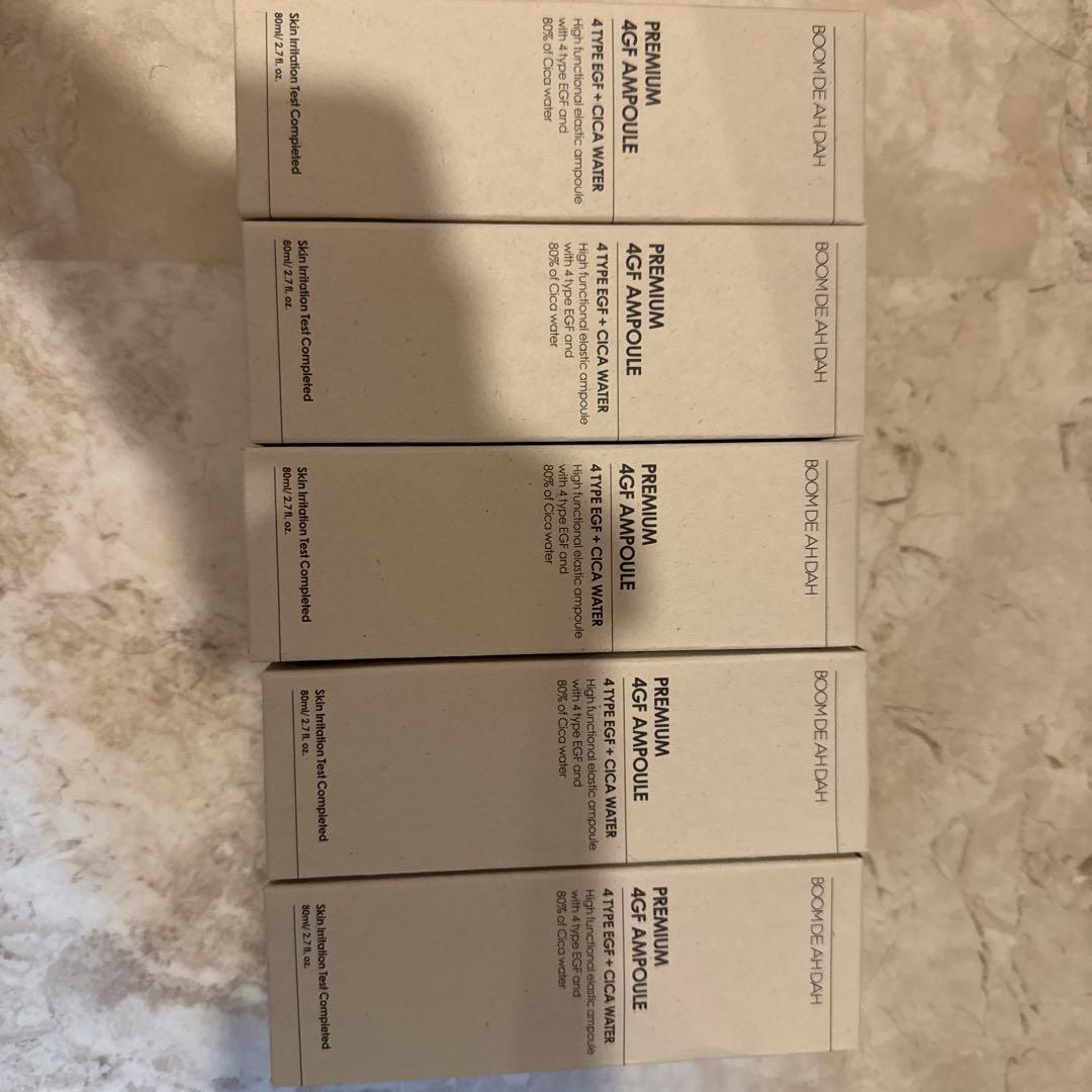 BOOM DE AH DAH PREMIUM 4GF AMPOULE 5個セット