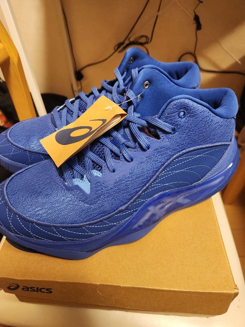 ASICS UNPREARS 3 バスケットボールシューズ ブルー 新品