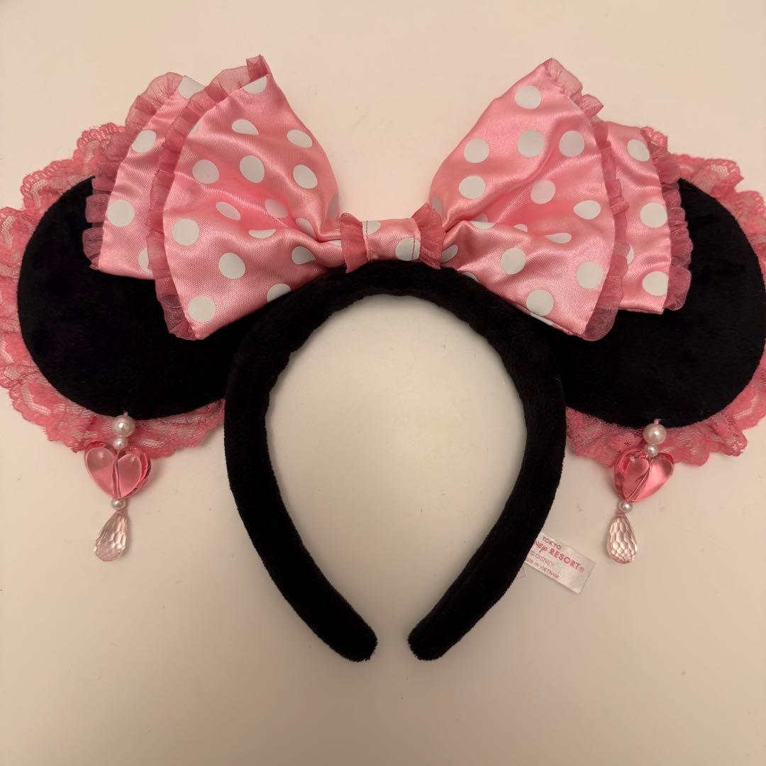 ミニー プリンセス ピンク カチューシャ