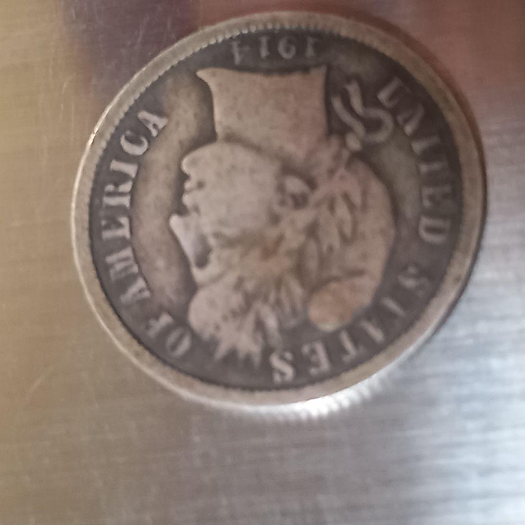 レア 銀貨 1914年 アメリカ 1ダイム バーバー ミントD - メルカリ